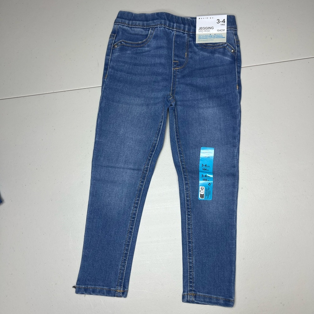 Girls Stretch Denim Jeans Pants